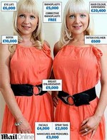 Foto Tweeling spendeert fortuin aan plastische chirurgie om identiek te zijn